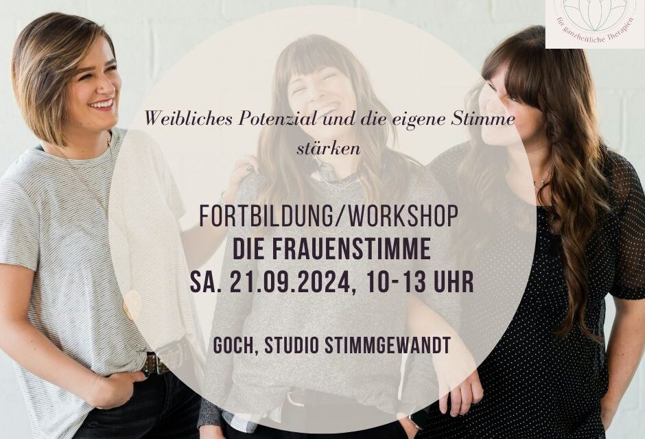 Fortbildung/Workshop: Die Frauenstimme
